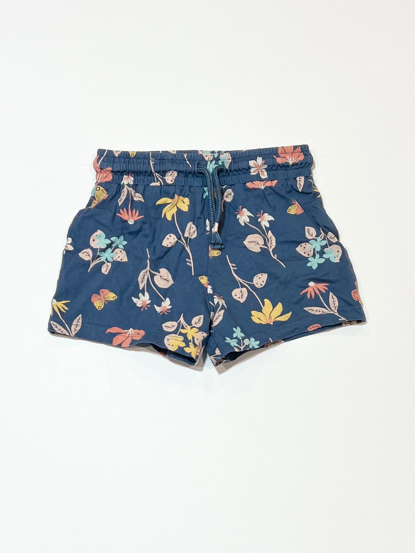 Floral jesey shorts - Size 3