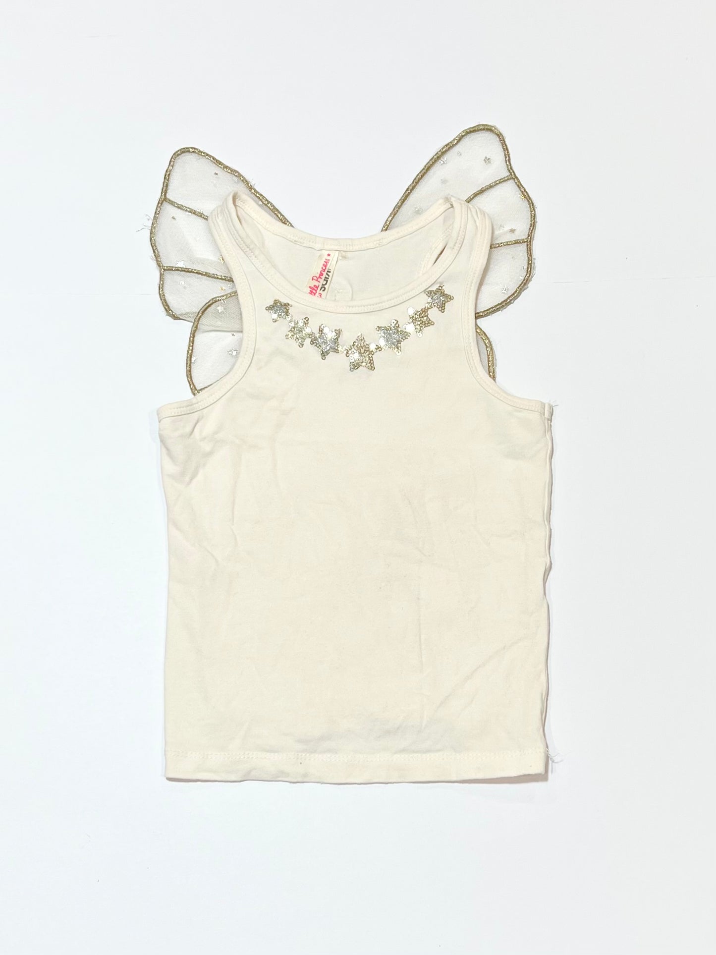 Little Princess sequined tank - Size 3