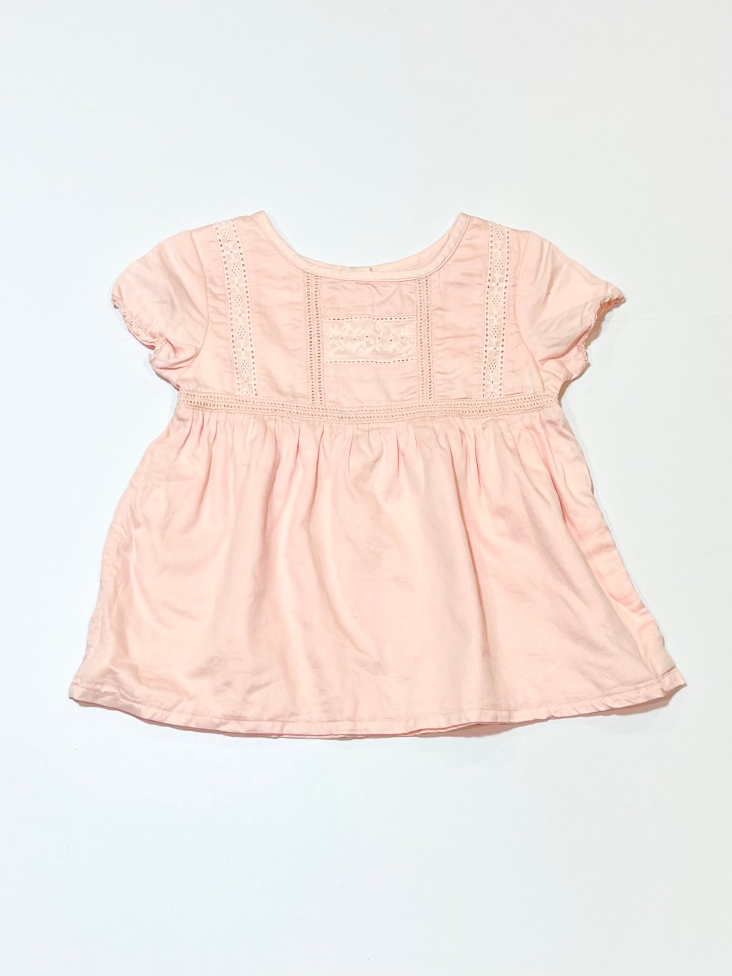Pink cotton top - Size 3