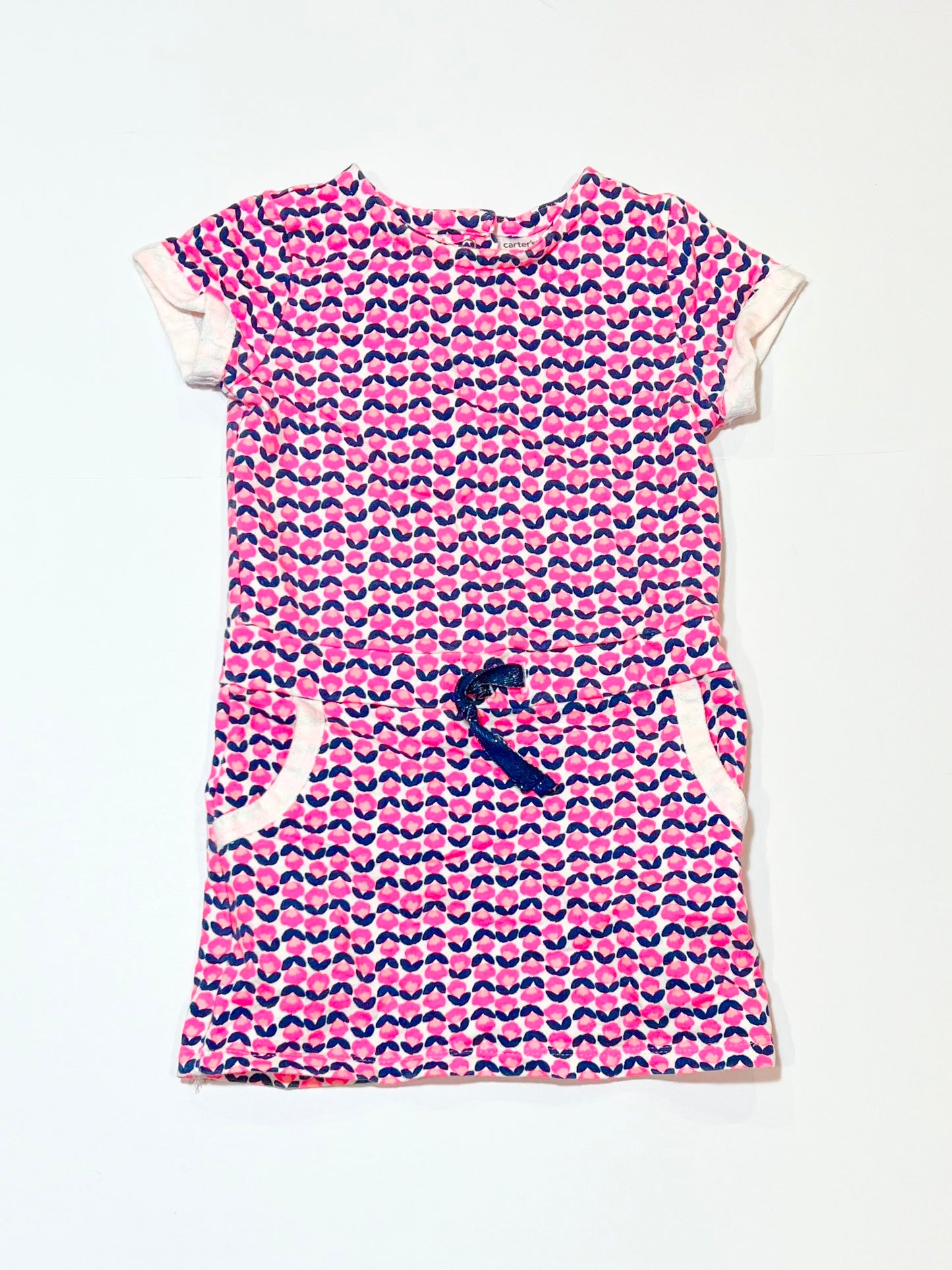 Floral terry dress - Size 3