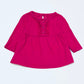 Pink button top - Size 000