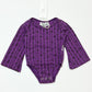 Purple bodysuit brand new - Size 000