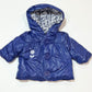 Blue padded jacket - Size 000