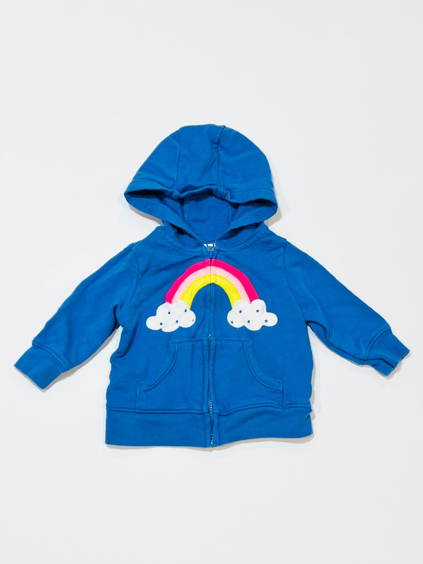 Rainbow zip hoodie - Size 000