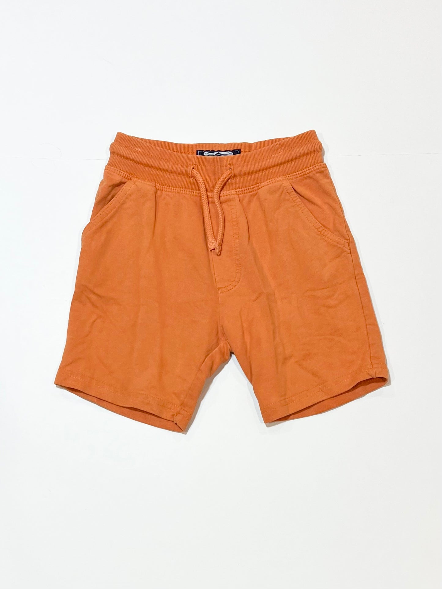 Orange sweat shorts - Size 4