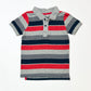 Striped polo top - Size 4