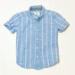 Blue woven shirt - Size 4