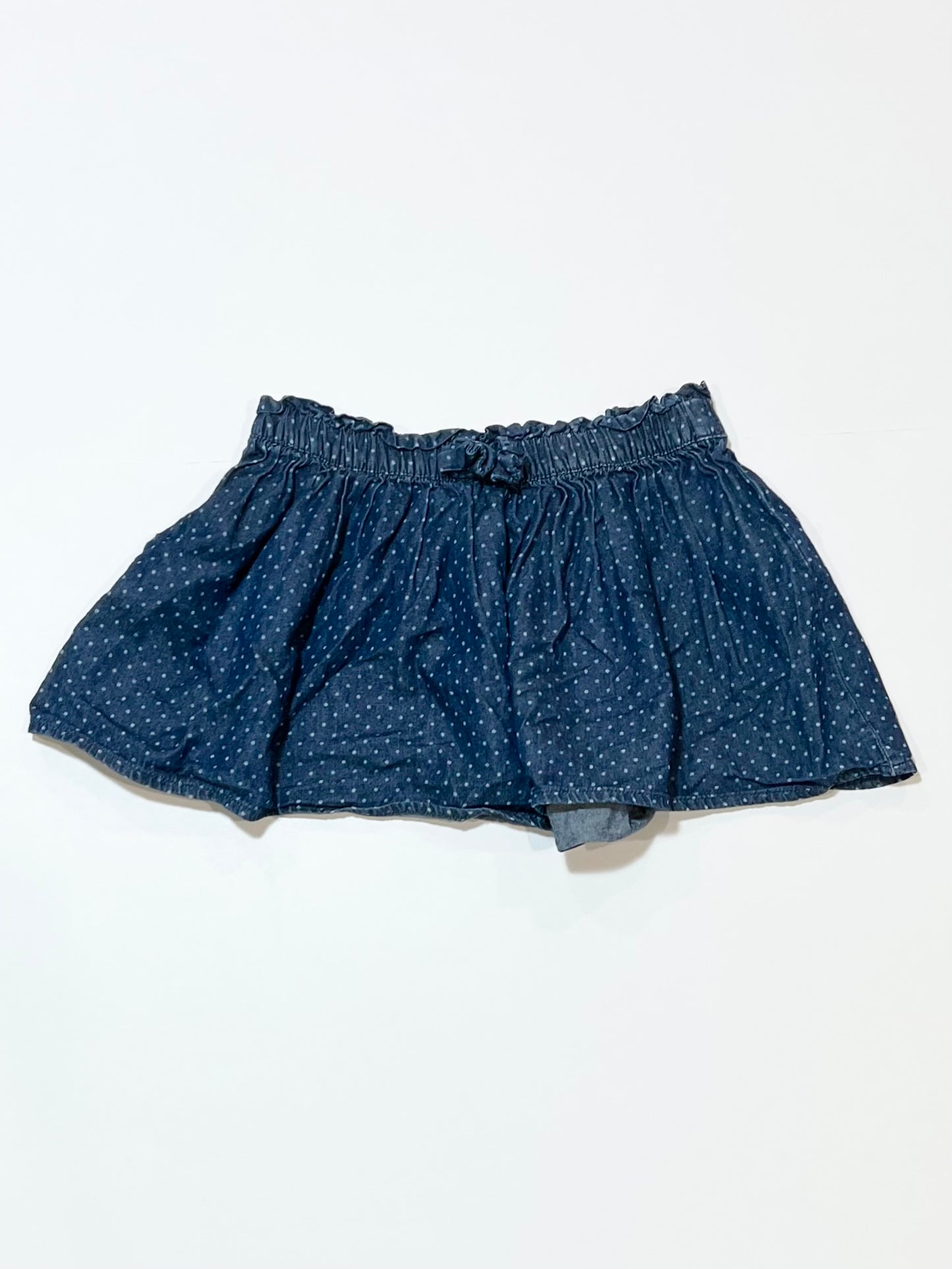 Blue chambray skirt - Size 4