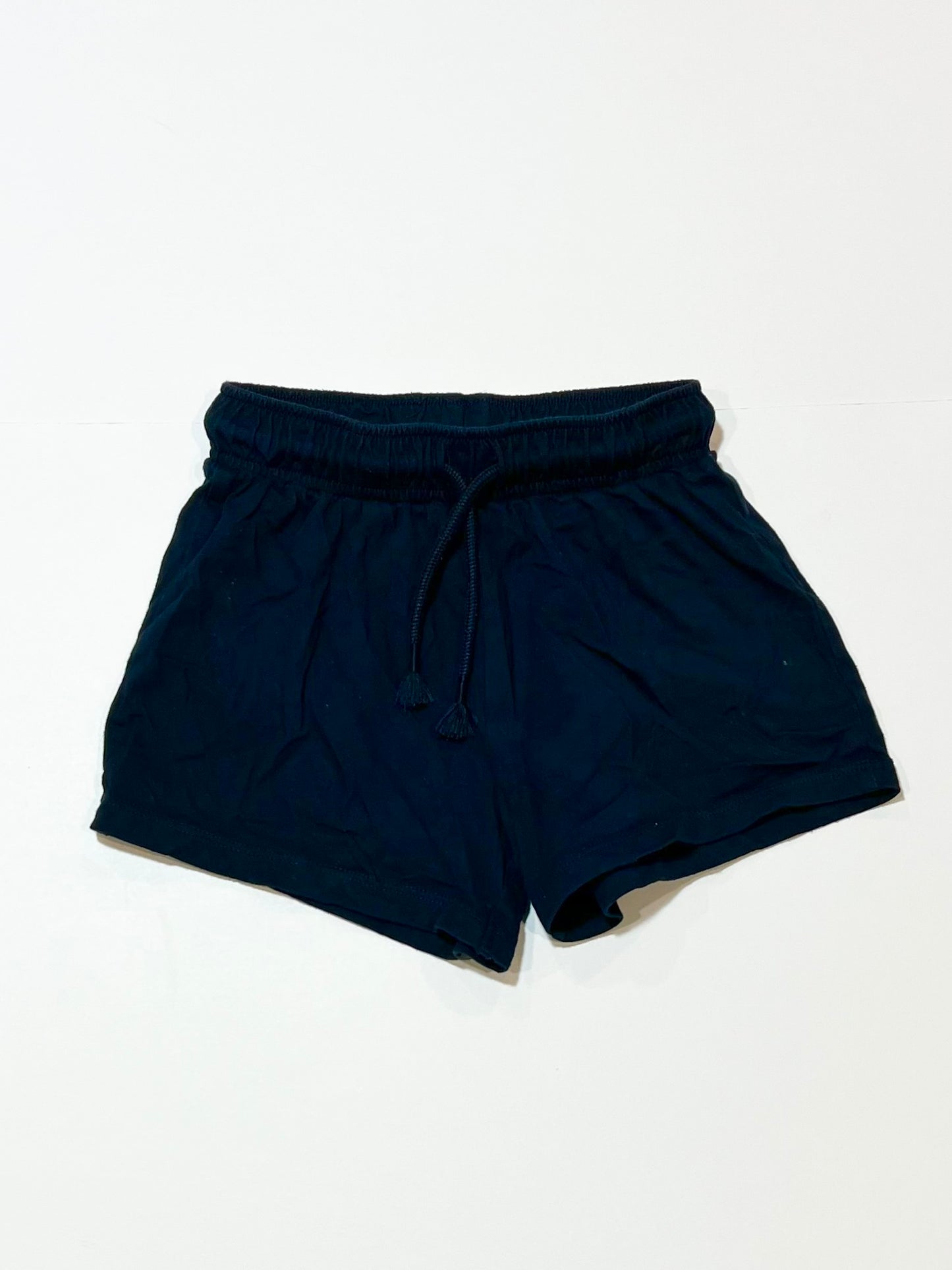 Navy jersey shorts - Size 4