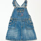 Denim pinafore - Size 4