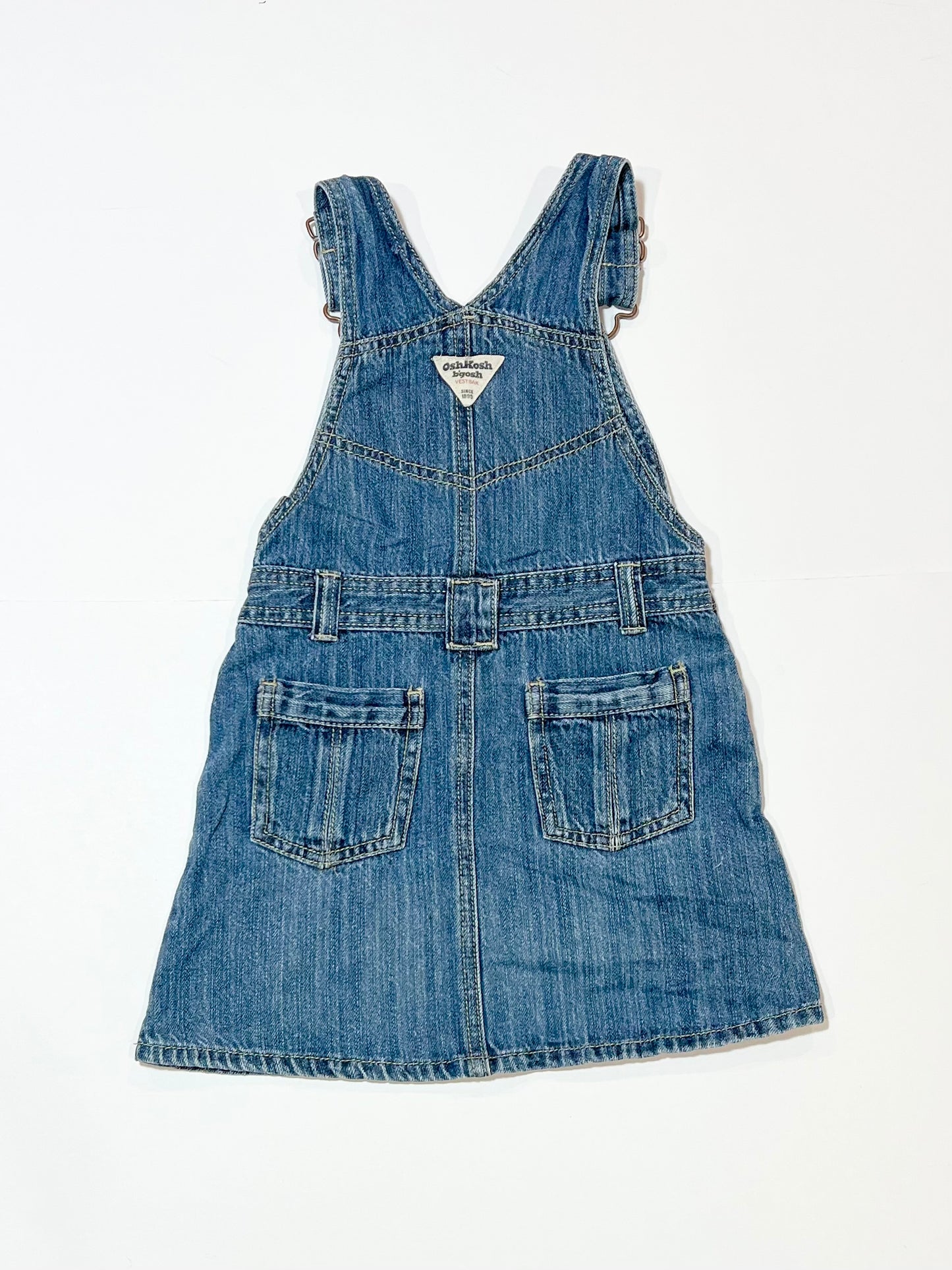 Denim pinafore - Size 4