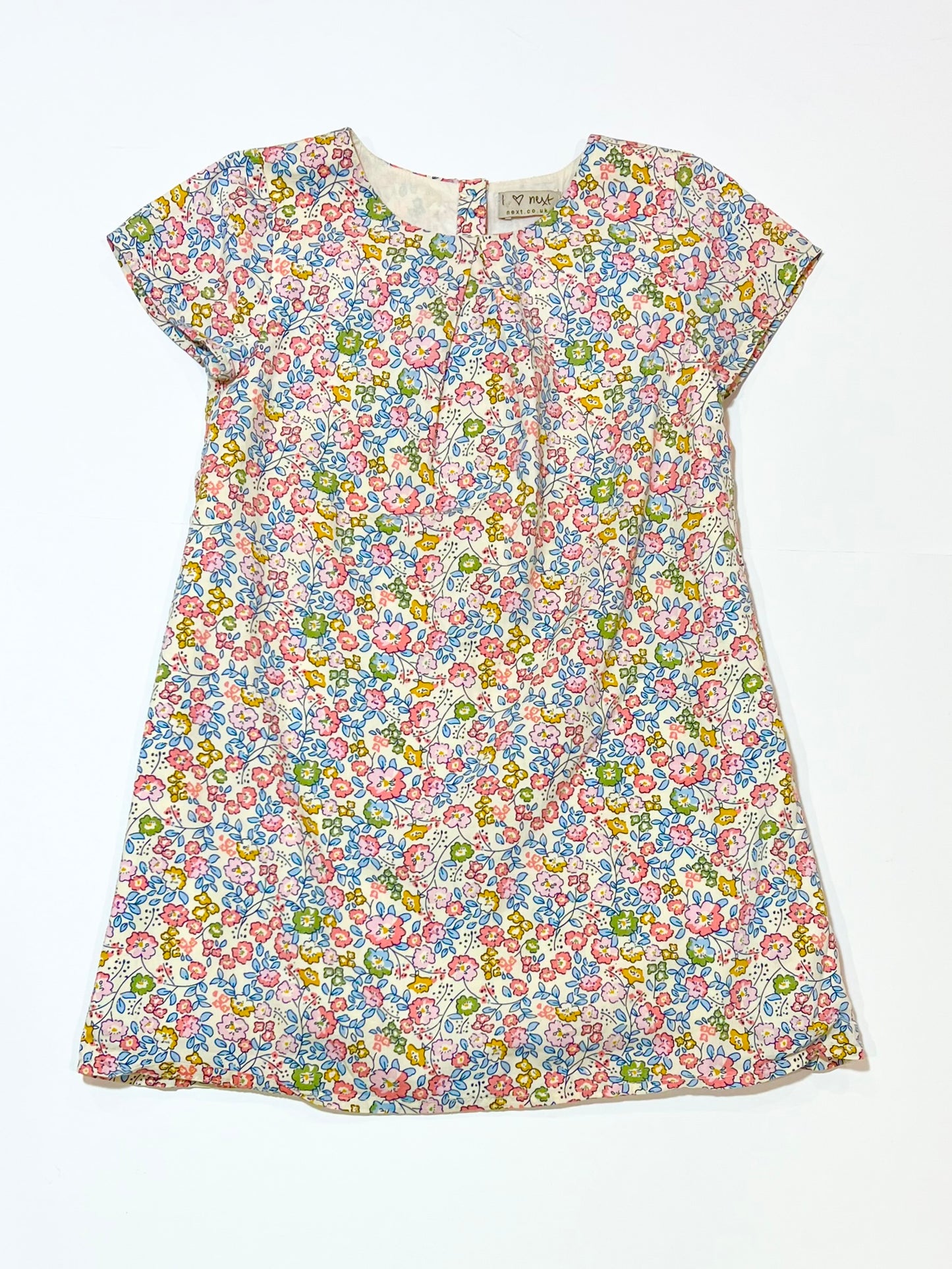 Floral cotton dress - Size 4-5