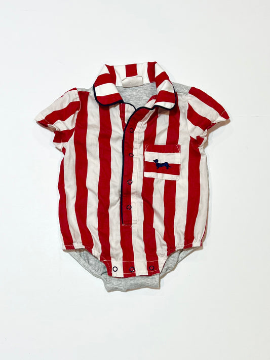 Striped romper - Size 00