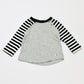 Grey striped top - Size 00