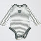 Striped ribbed bodysuit - Size 00