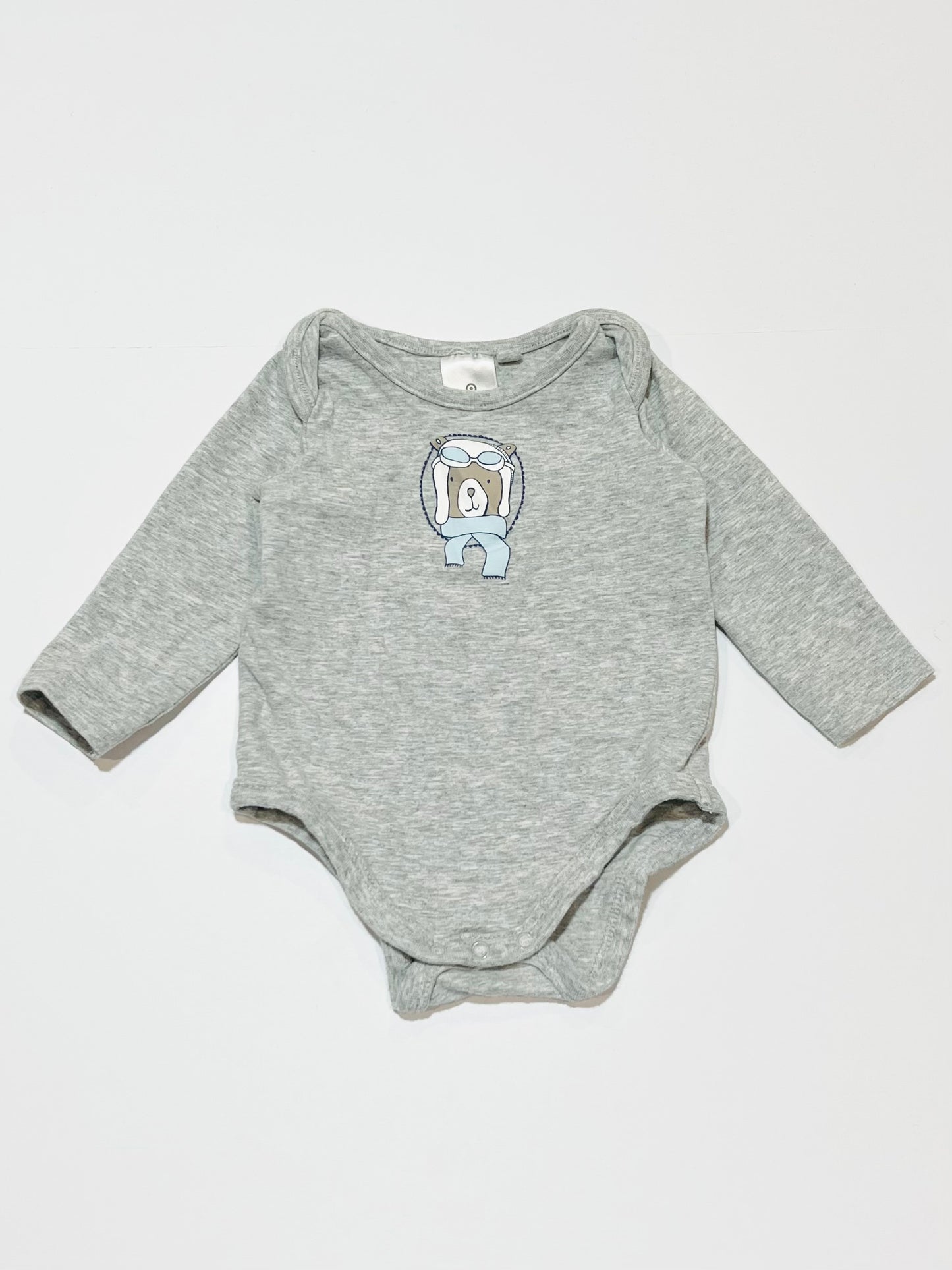Grey bear bodysuit - Size 00