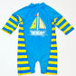Sailboat swim suit - Size 9-12 months