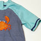Crab swim suit - Size 9-12 months
