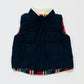 Navy padded vest - Size 00
