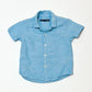 Blue shirt - Size 6-9 months