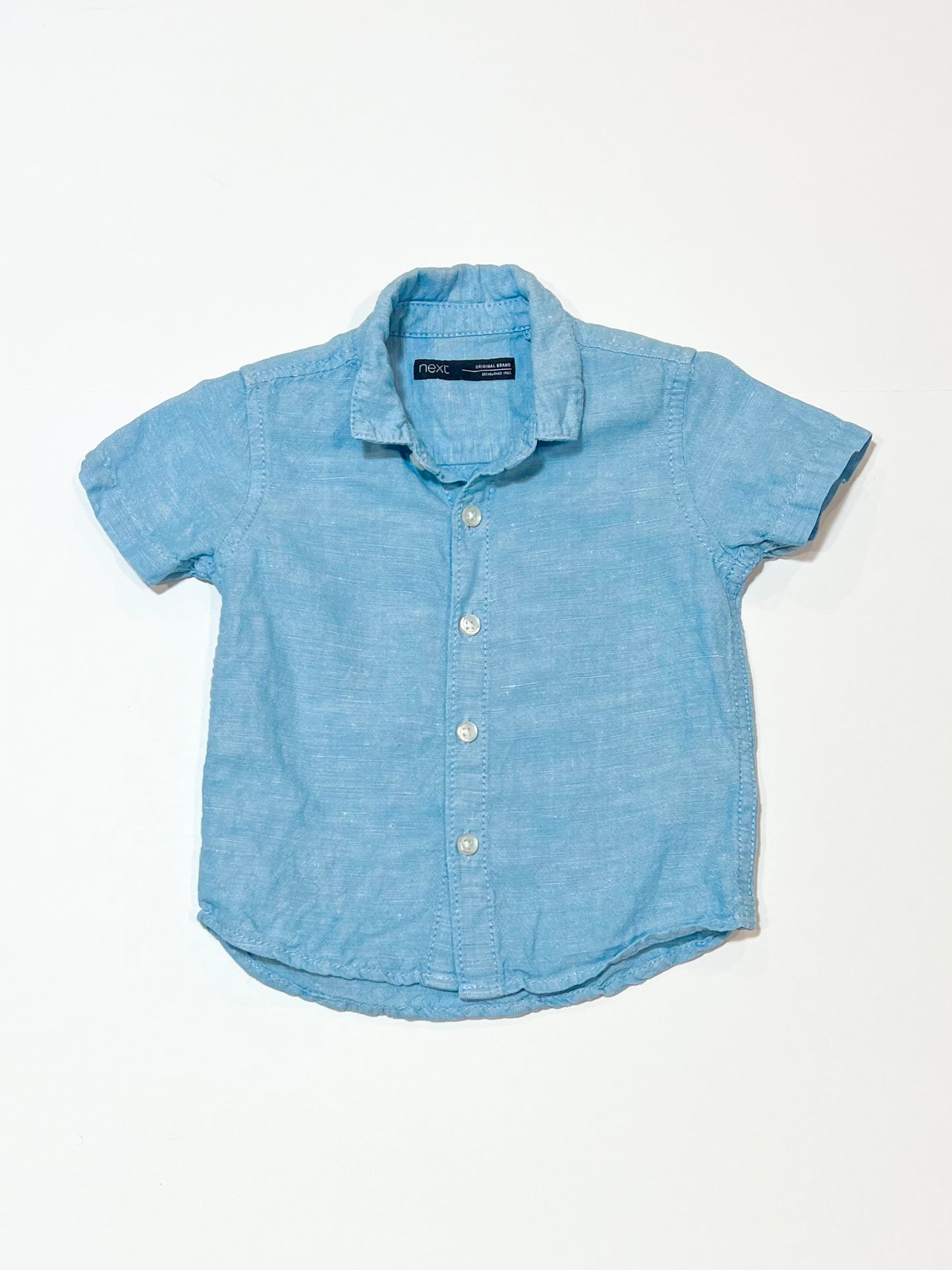 Blue shirt - Size 6-9 months