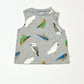 Grey birds tank - Size 0