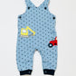 Blue fleece overalls - Size 00