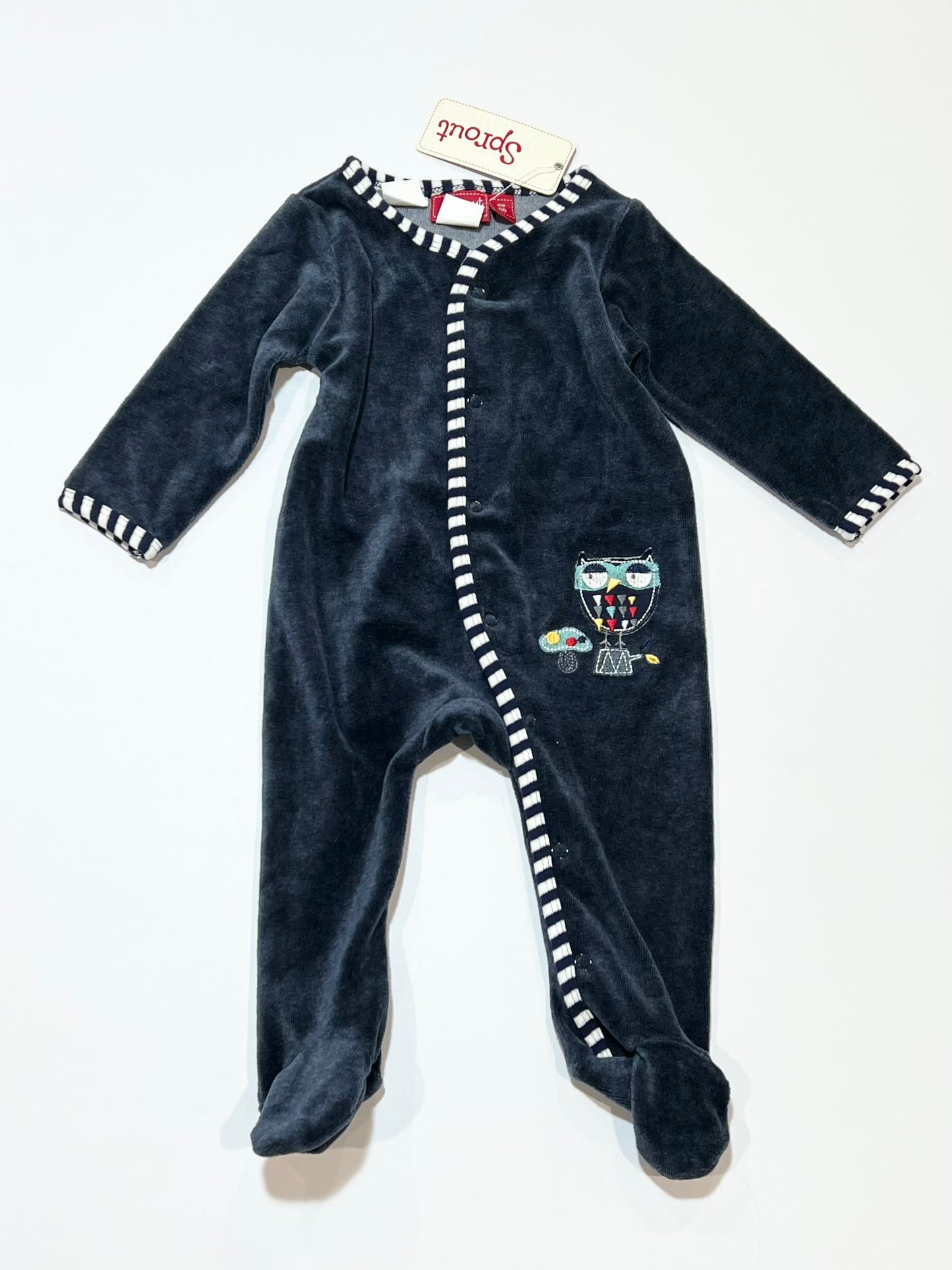 Velour onesie brand new - Size 00