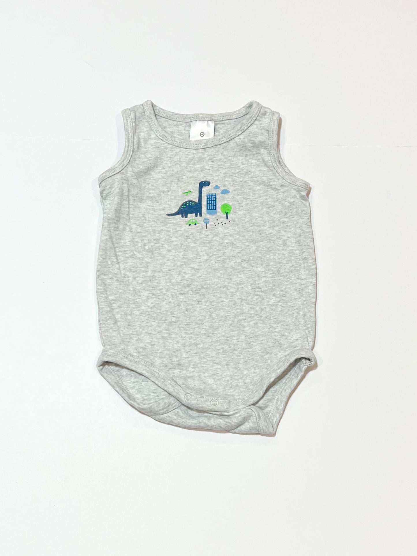 Grey dino bodysuit - Size 0