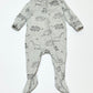Grey zip onesie - Size 00