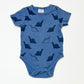 Ribbed dinosaur bodysuit - Size 0