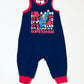 Navy Superman romper - Size 0