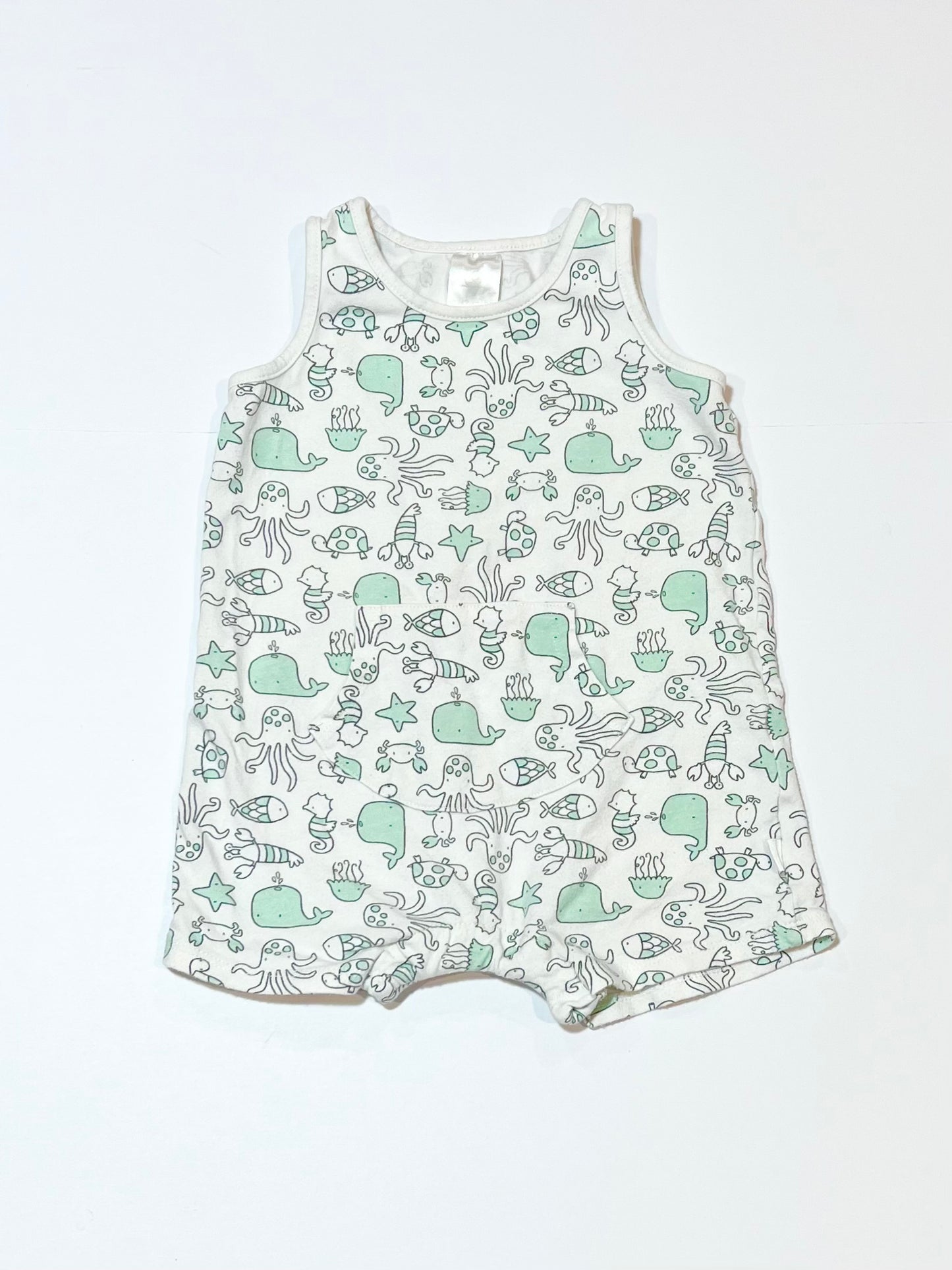 Sea creatures romper - Size 0