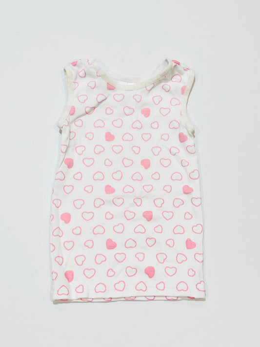 Hearts singlet - Size 00