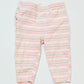 Striped ruffle leggings - Size 00