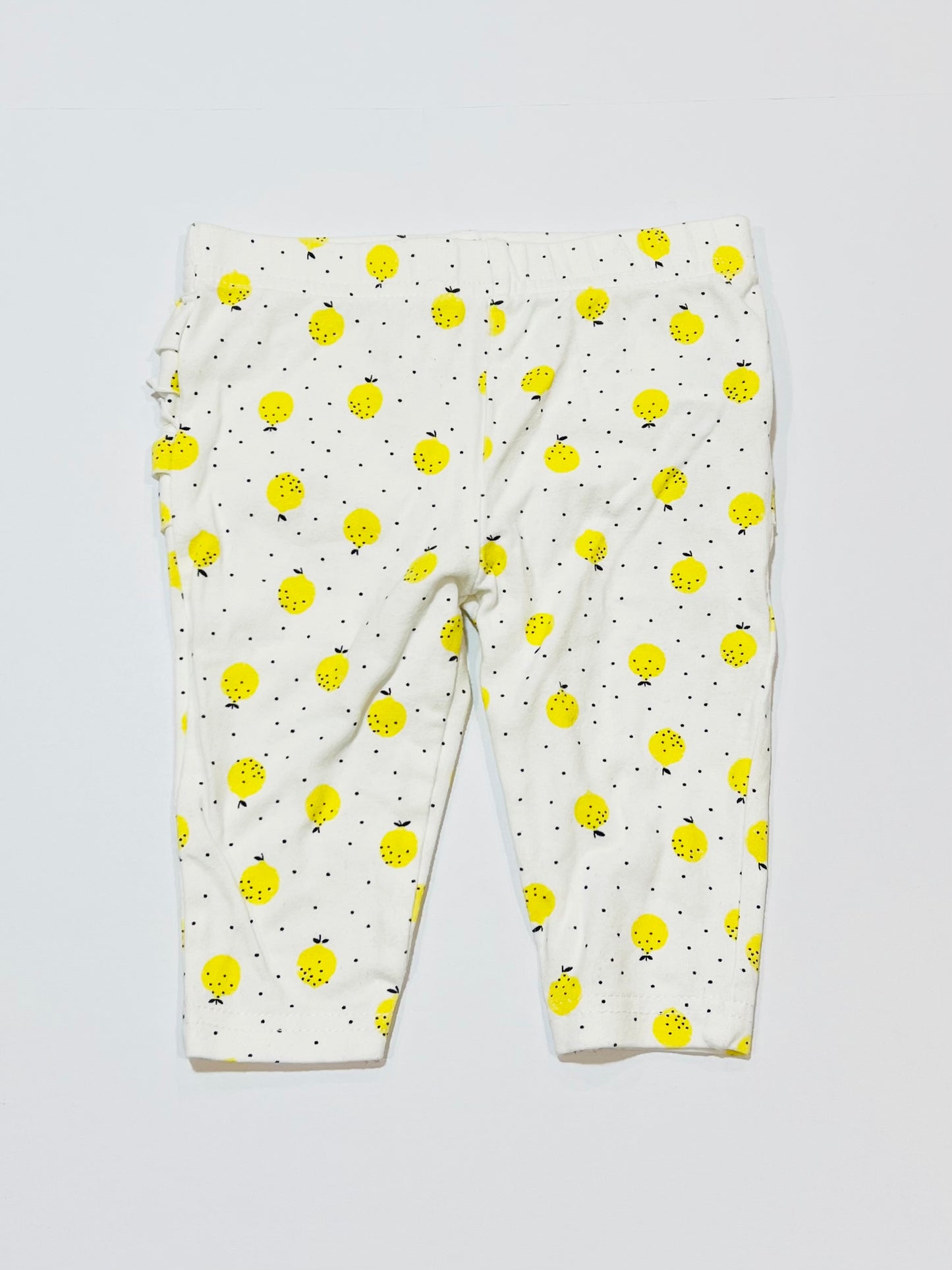 Lemon ruffle leggings - Size 00
