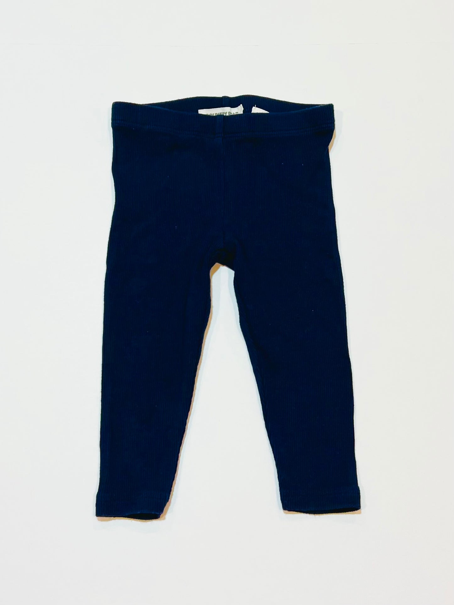 Navy ribbed leggings - Size 00