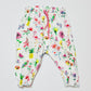 Floral jersey pants - Size 00