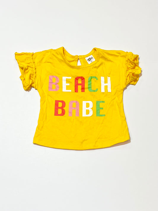 Beach babe tee - Size 0