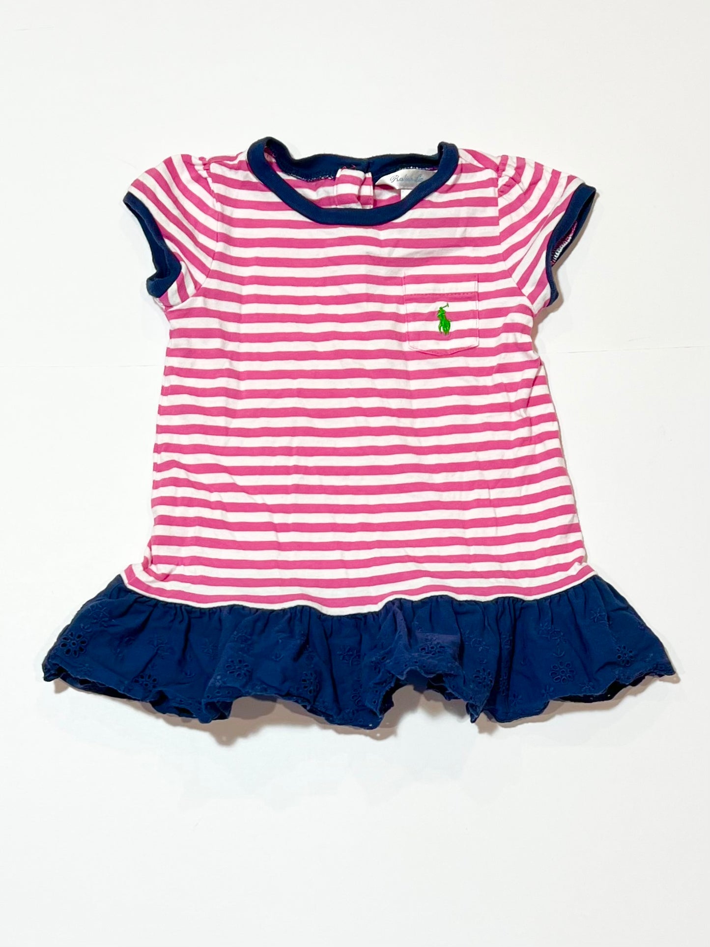 Striped jersey dress - Size 6-9 months
