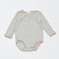 Grey ribbed bodysuit - Size 00
