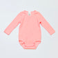Pink ribbed bodysuit - Size 00