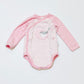 Pink bird bodysuit - Size 00