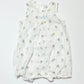Floral ropmer - Size 9-12 months