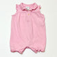 Pink romper - Size 6-9 months