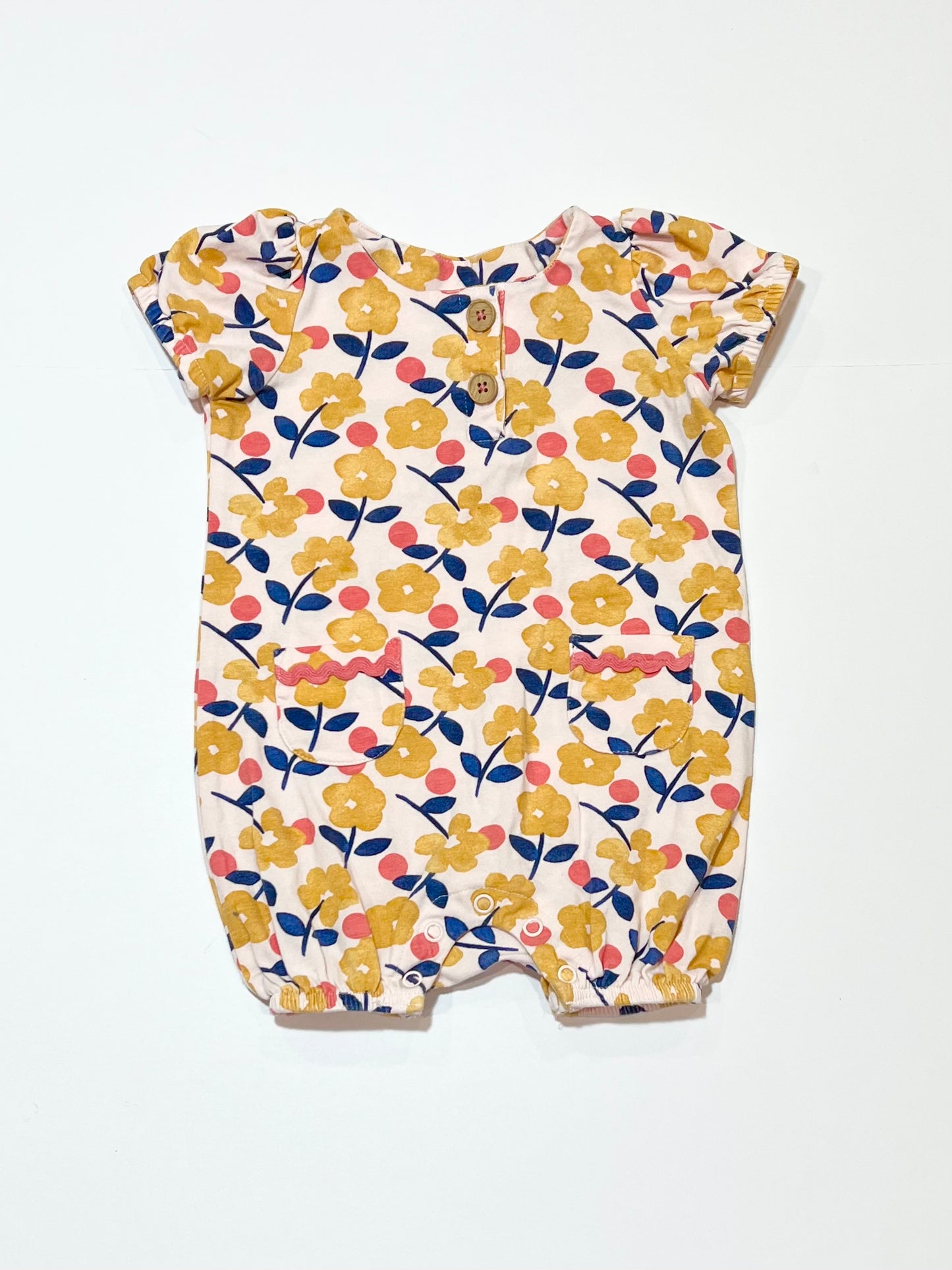Floral romper - Size 0
