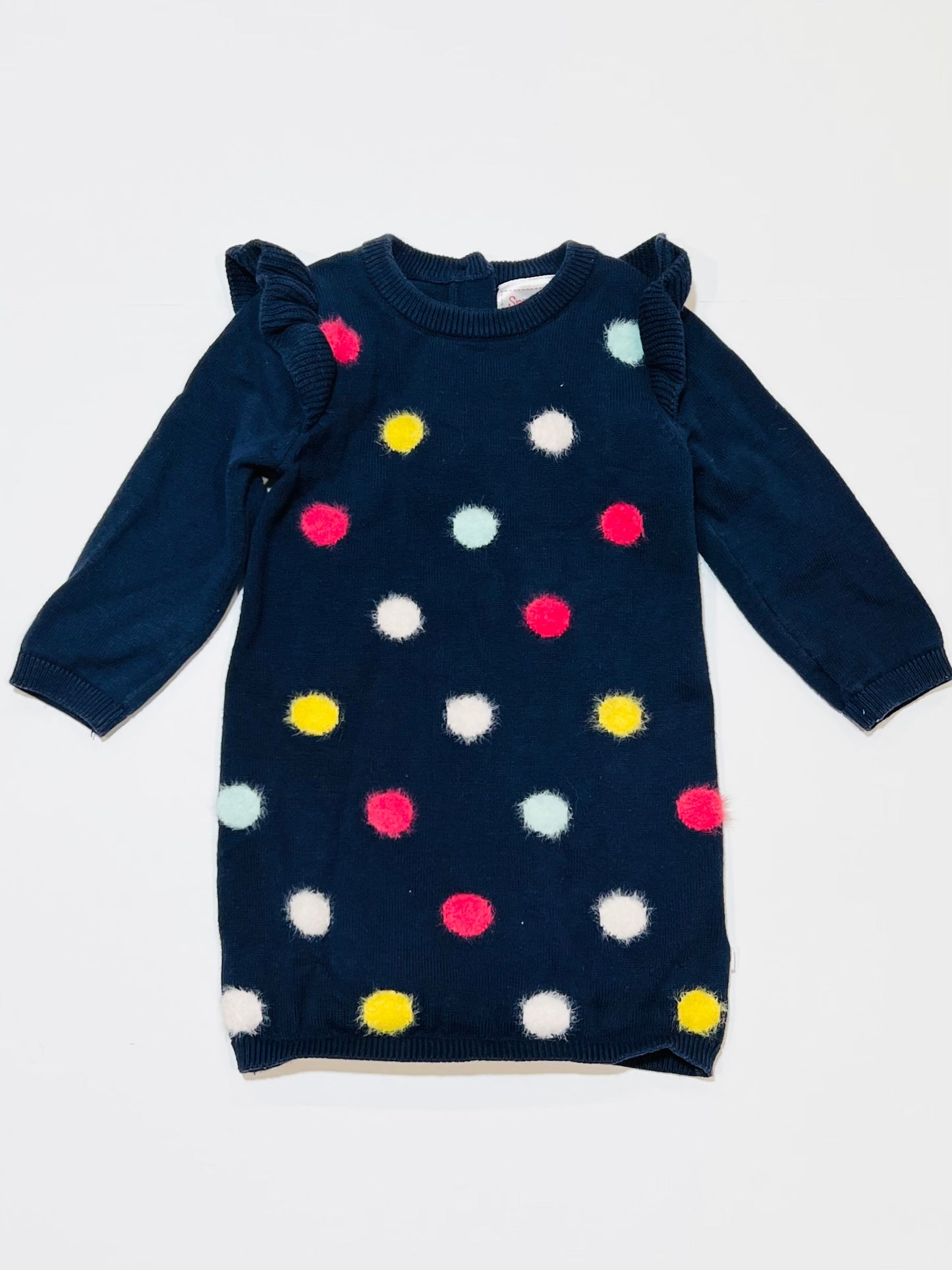 Navy knit dress - Size 00