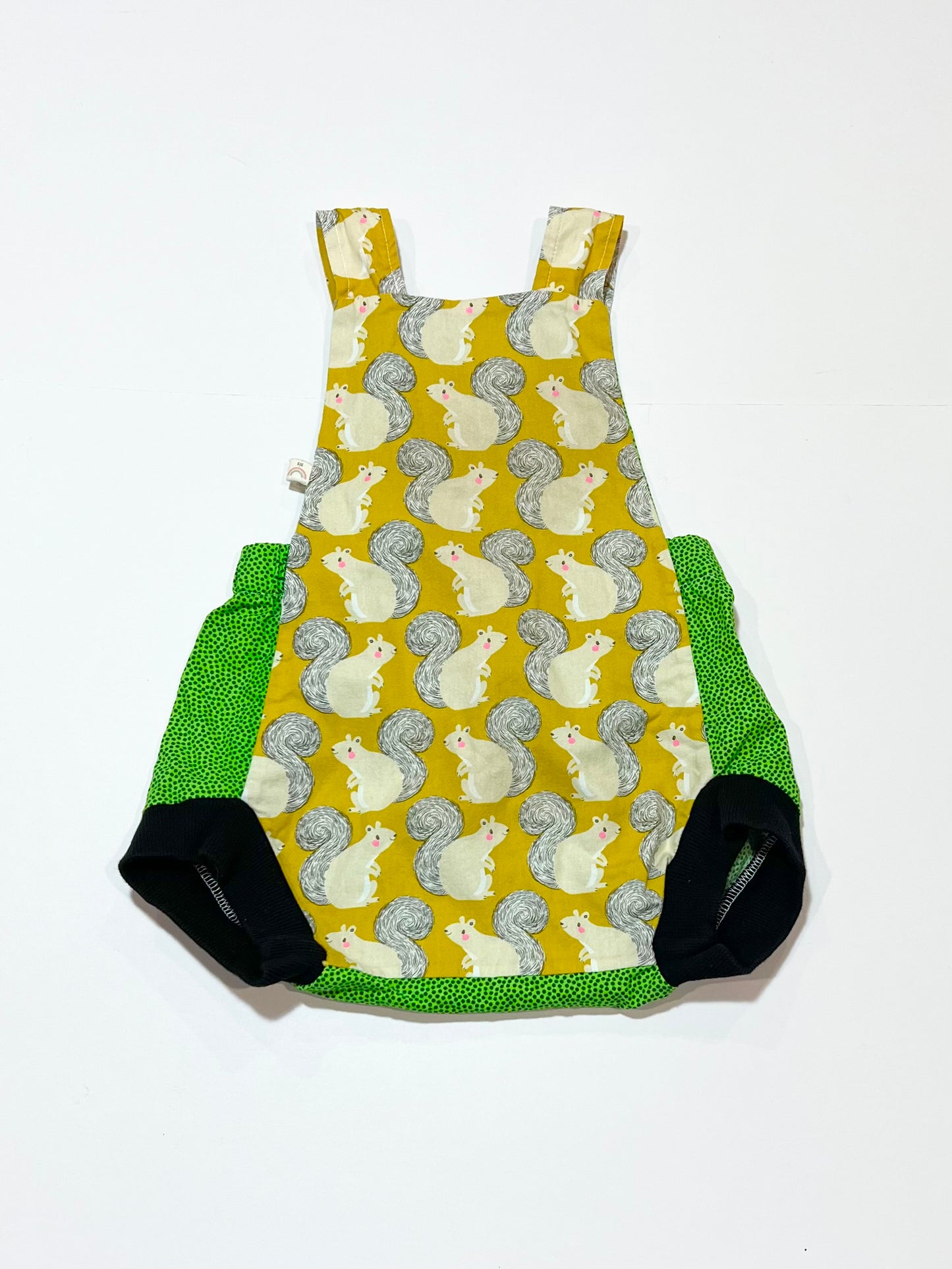 Squirrel romper - Size 9-12 months