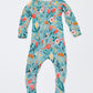 Floral zip onesie - Size 00