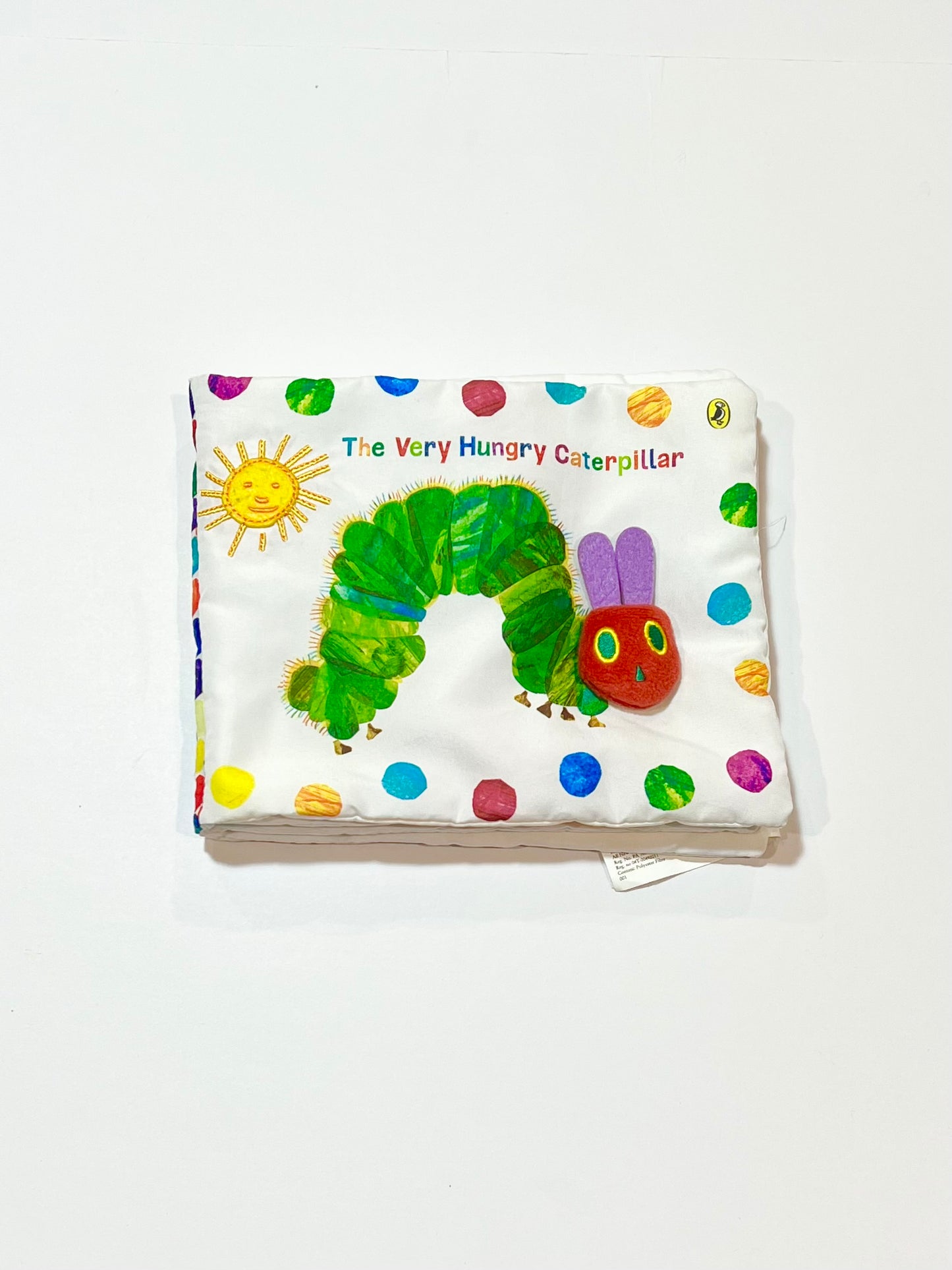 Hungry Caterpillar cloth book